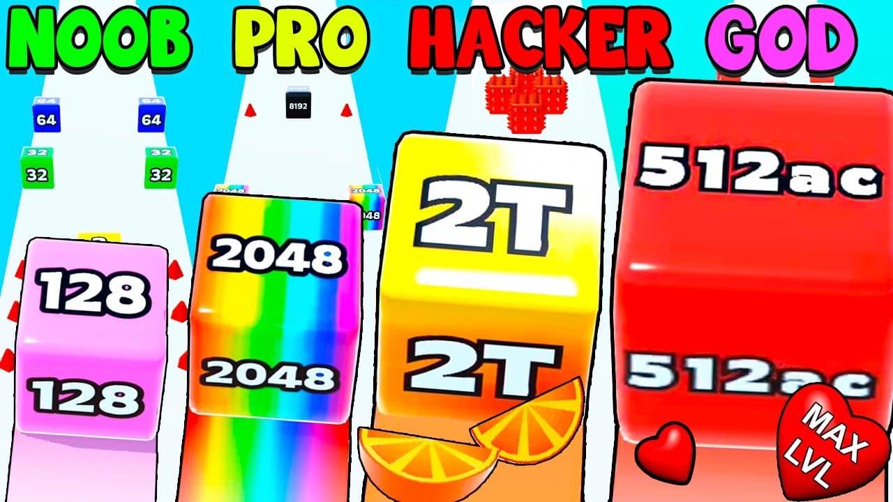 Jelly Run 2048 Game video